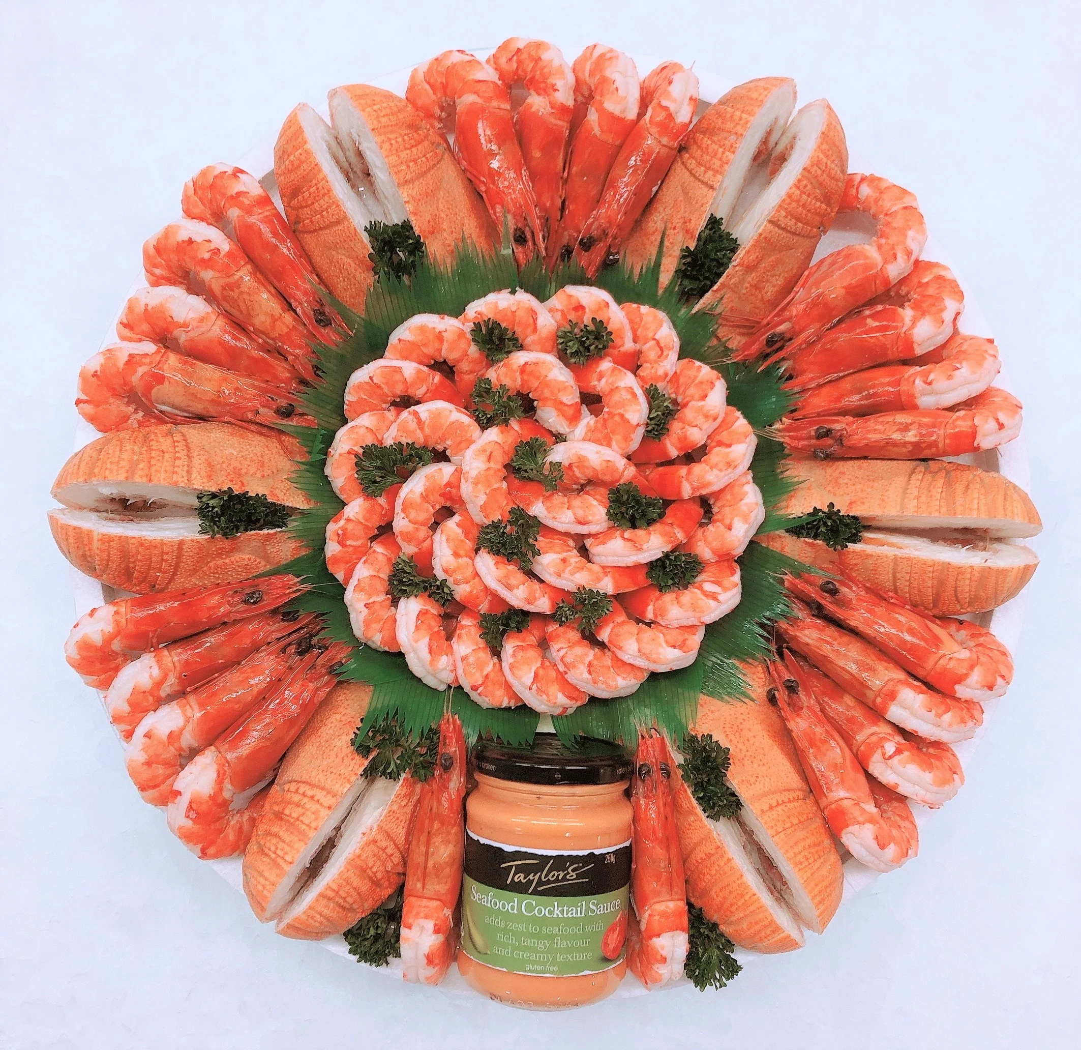 CLASSIC PEELED PRAWNS & BUGS PLATTER