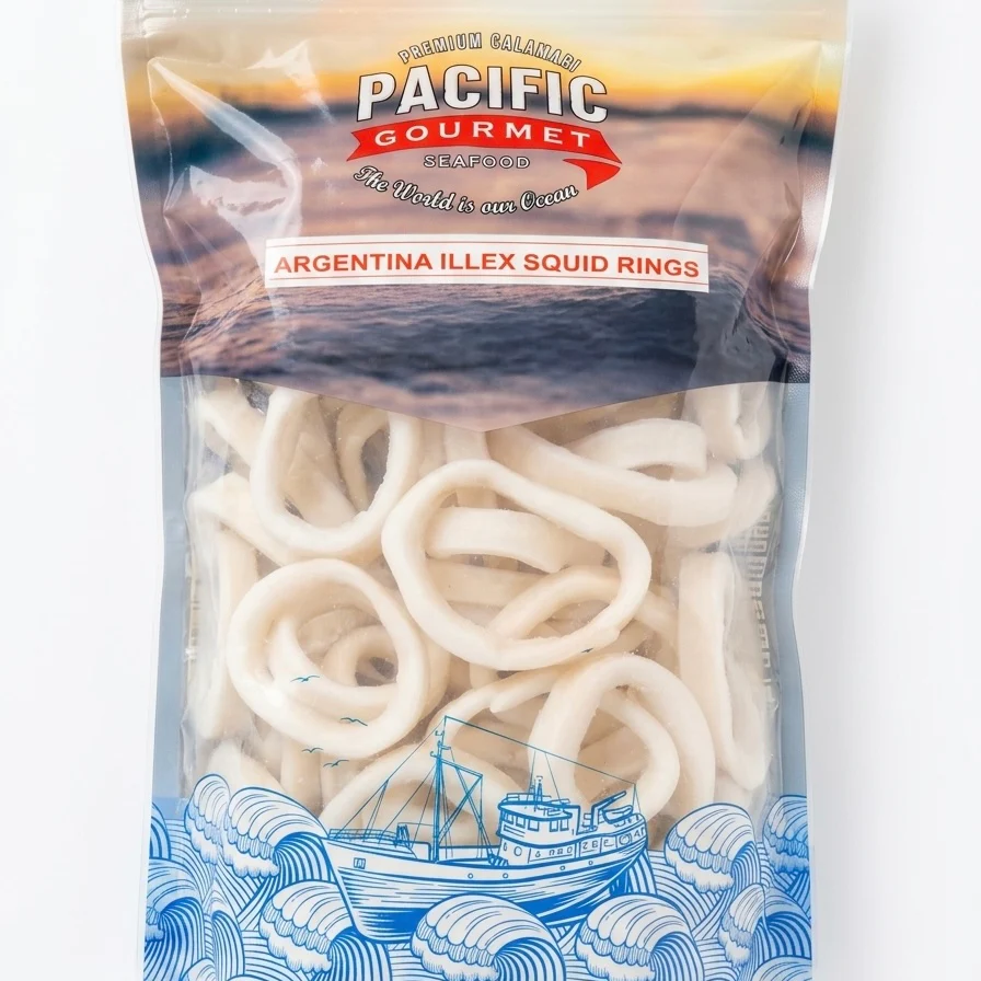 TENDERISED SQUID RINGS 1KG
