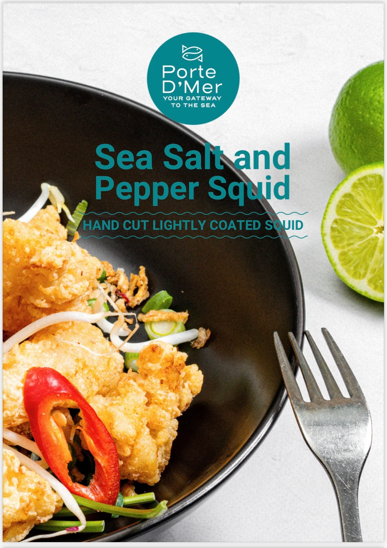PORTE D'MER SEA SALT & PEPPER SQUID 1KG