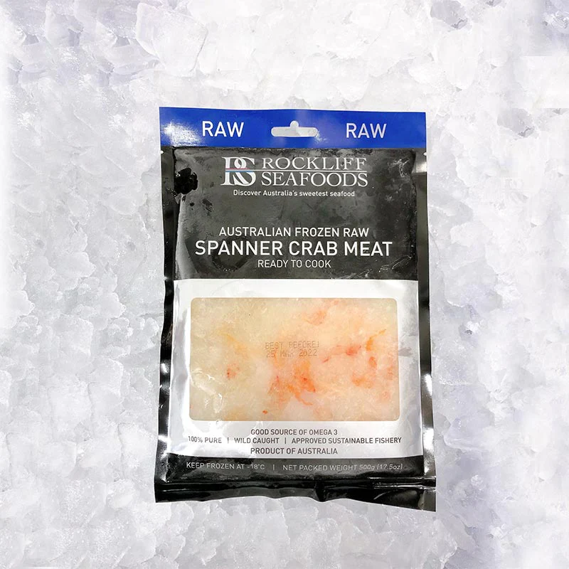 SPANNER CRAB MEAT RAW 500G