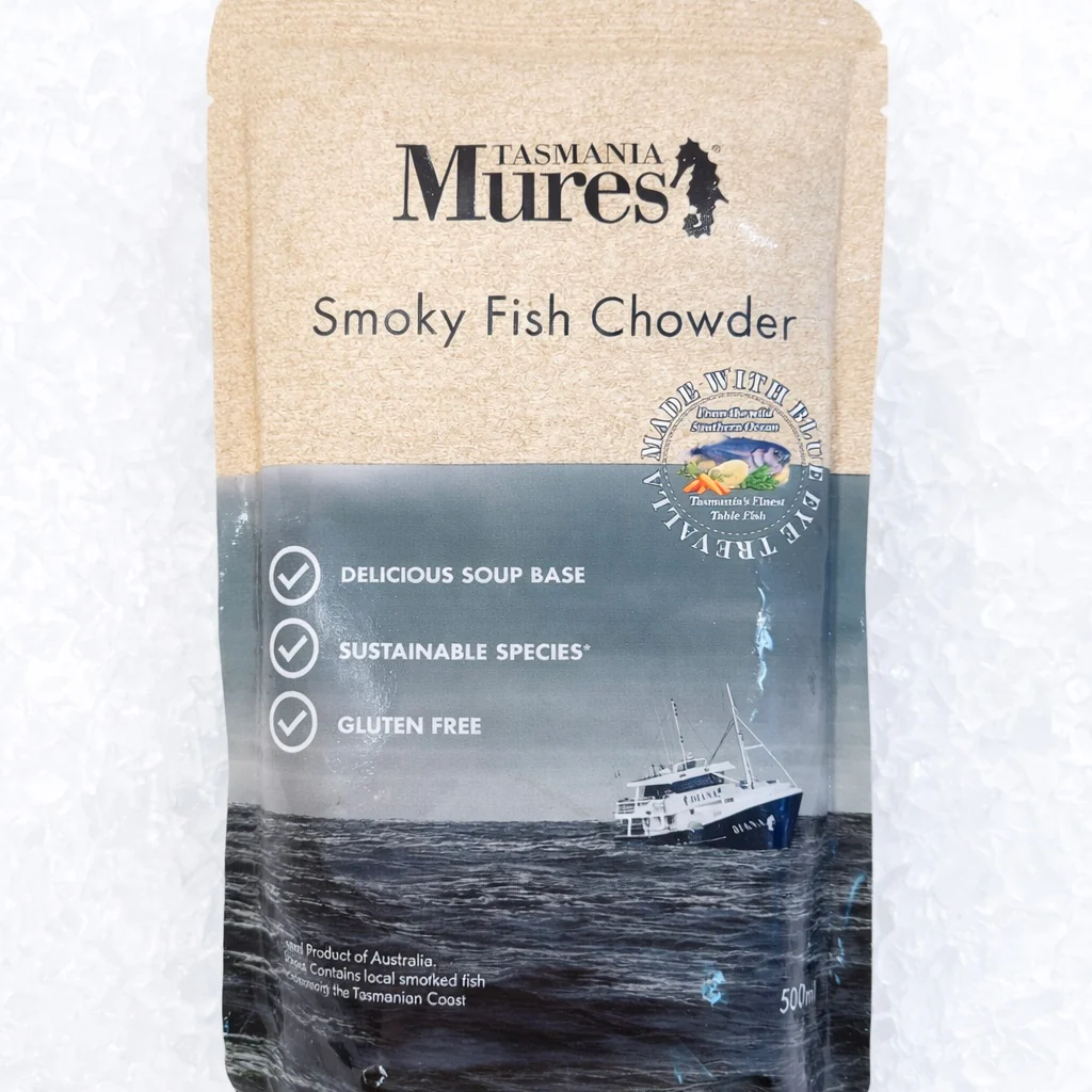TASMANIA MURES SMOKY FISH CHOWDER 500ML