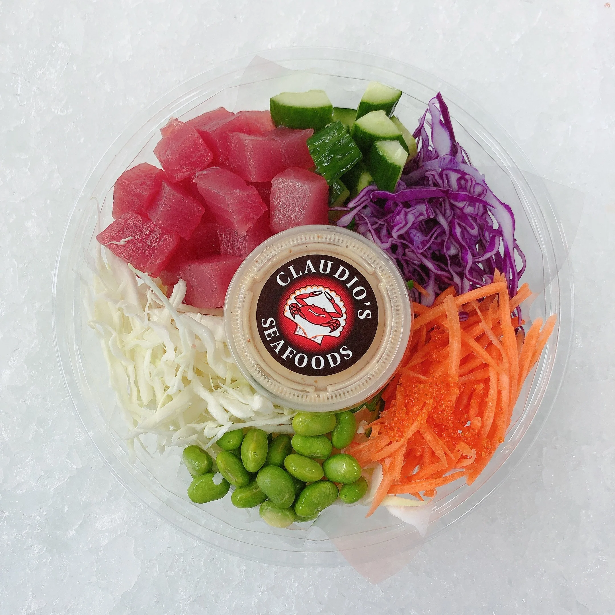 TUNA POKE BOWL WITH SESAME SAUCE