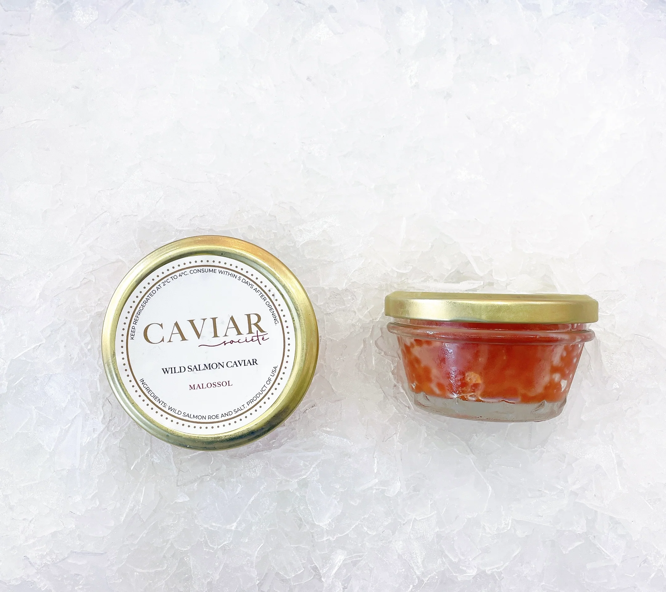 WILD SALMON CAVIAR 100G JAR
