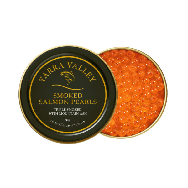 YARRA VALLEY SMOKED SALMON PEARLS 100G